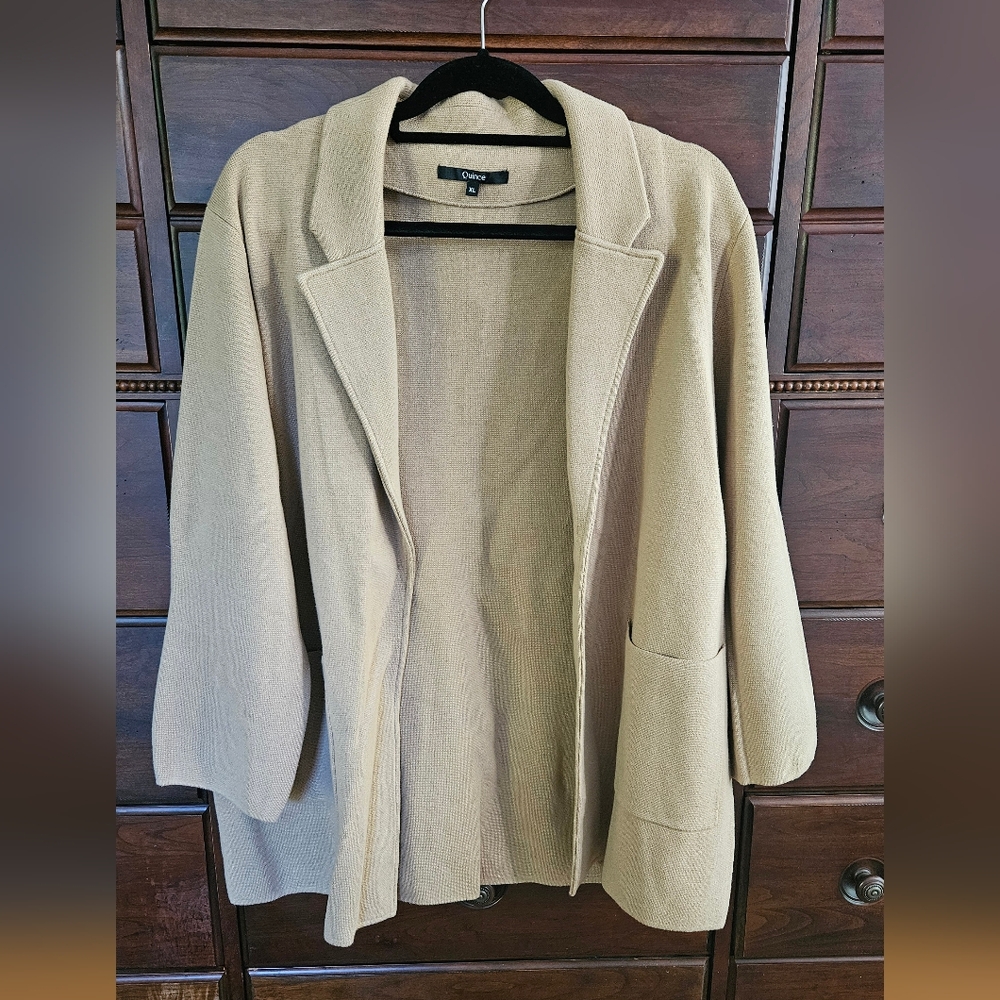Quince Tan Blazer